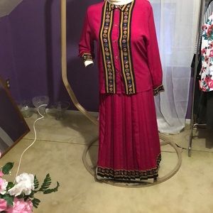 Two piece skirt outfit